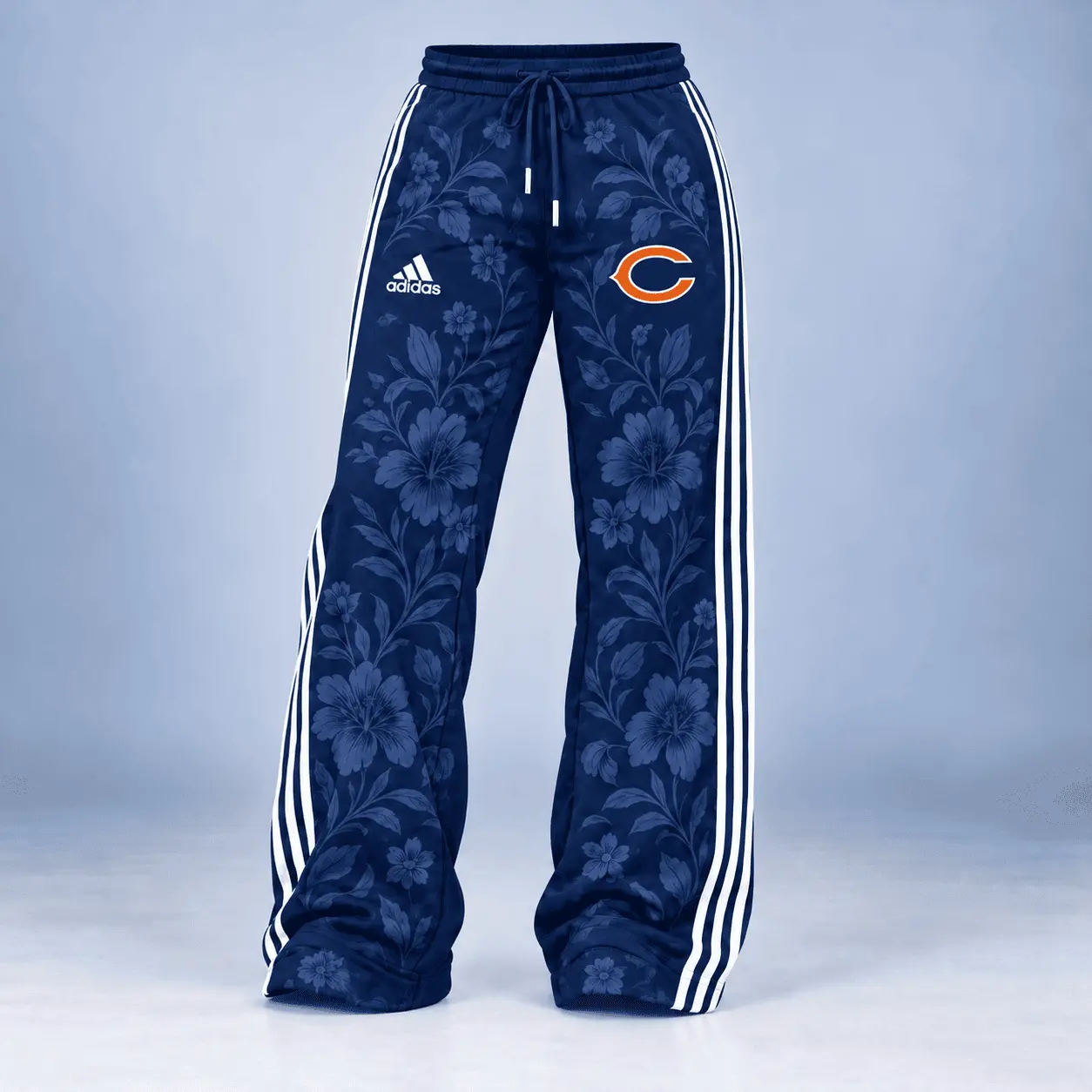 Chicago Bears | Premium NFL Stadium Style Floral Quarter-Zip + Pants TD - Image 3