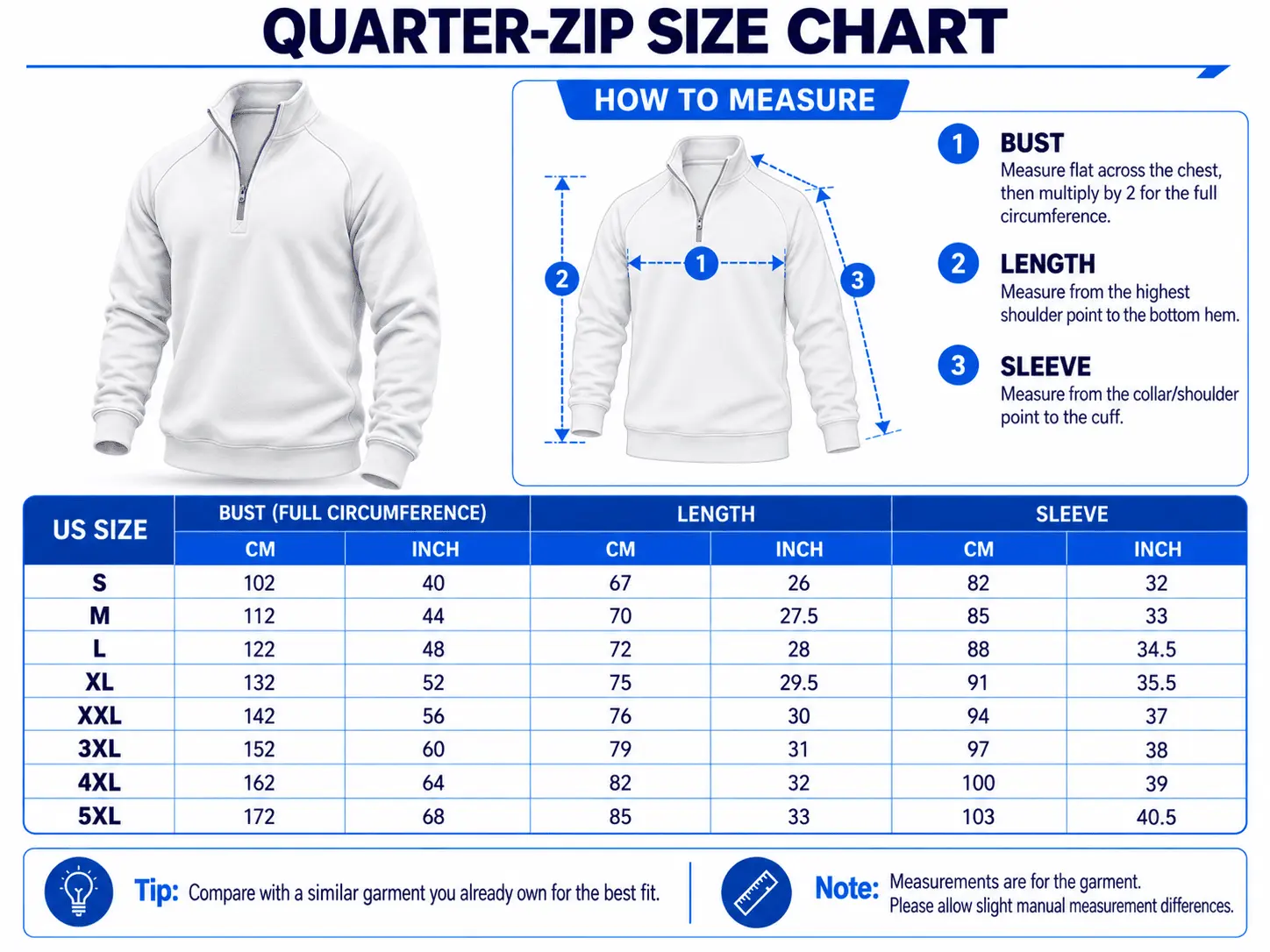 Detroit Lions | Premium NFL Cityscape Vintage Quarter-Zip Sweatshirt TD - Image 2