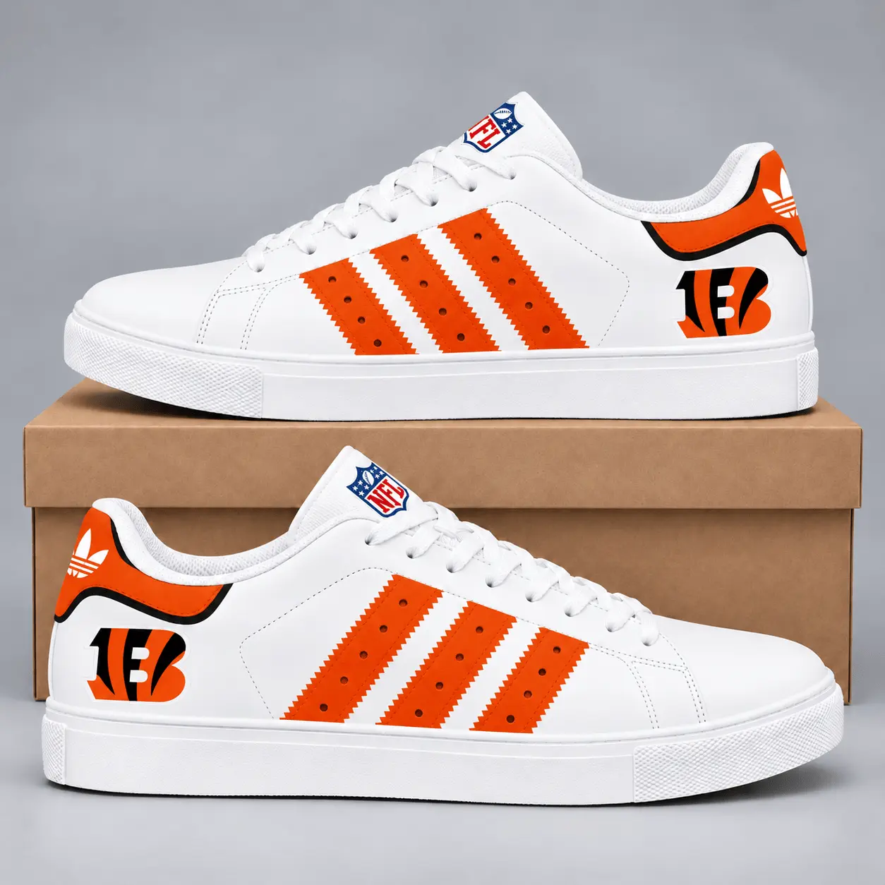 Cincinnati Bengals | Premium NFL Legacy Superstar Shoes TD