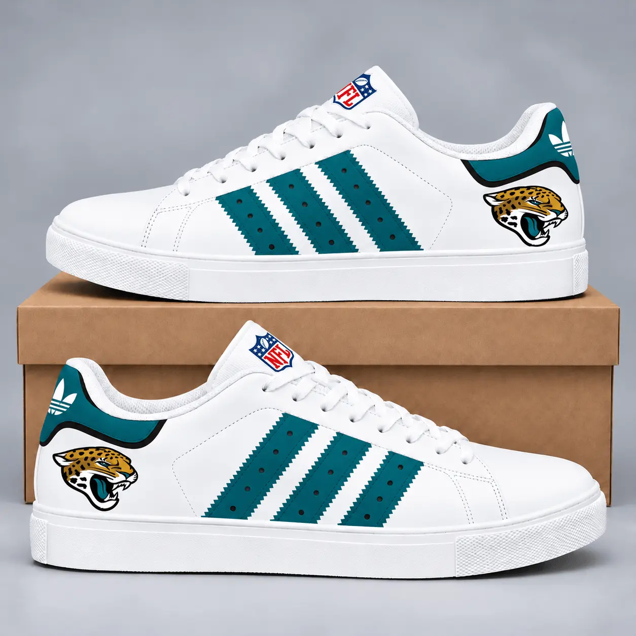 Jacksonville Jaguars | Premium NFL Legacy Superstar Shoes TD