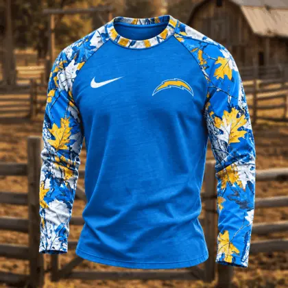 Los Angeles Chargers | Premium NFL Camo Hunting Long Sleeve Shirt TD