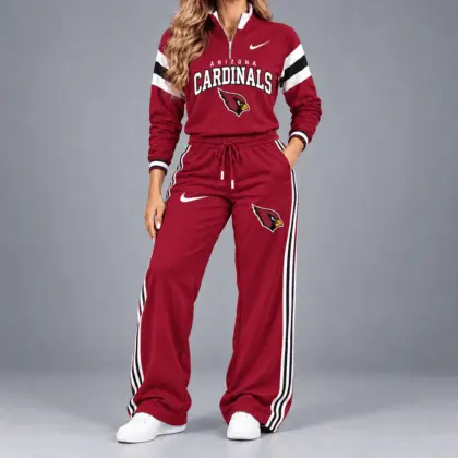 Arizona Cardinals | Premium NFL Game Day Quarter-Zip + Pants TD