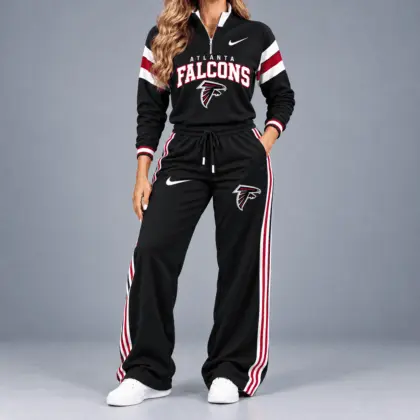 Atlanta Falcons | Premium NFL Game Day Quarter-Zip + Pants TD