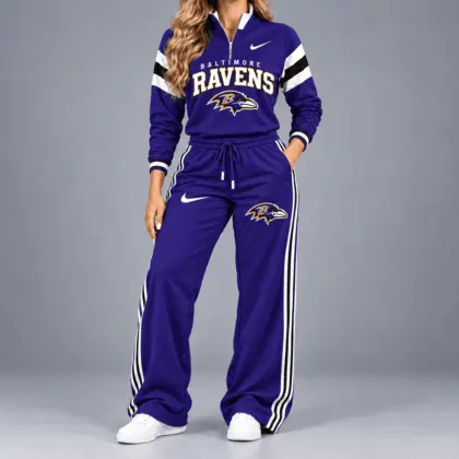 Baltimore Ravens | Premium NFL Game Day Quarter-Zip + Pants TD