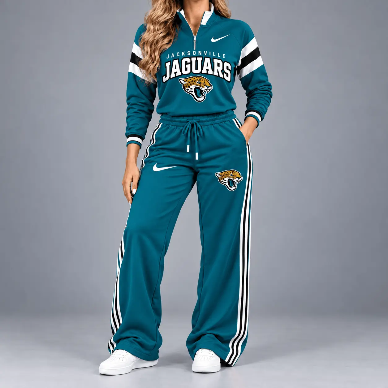 Jacksonville Jaguars | Premium NFL Game Day Quarter-Zip + Pants TD