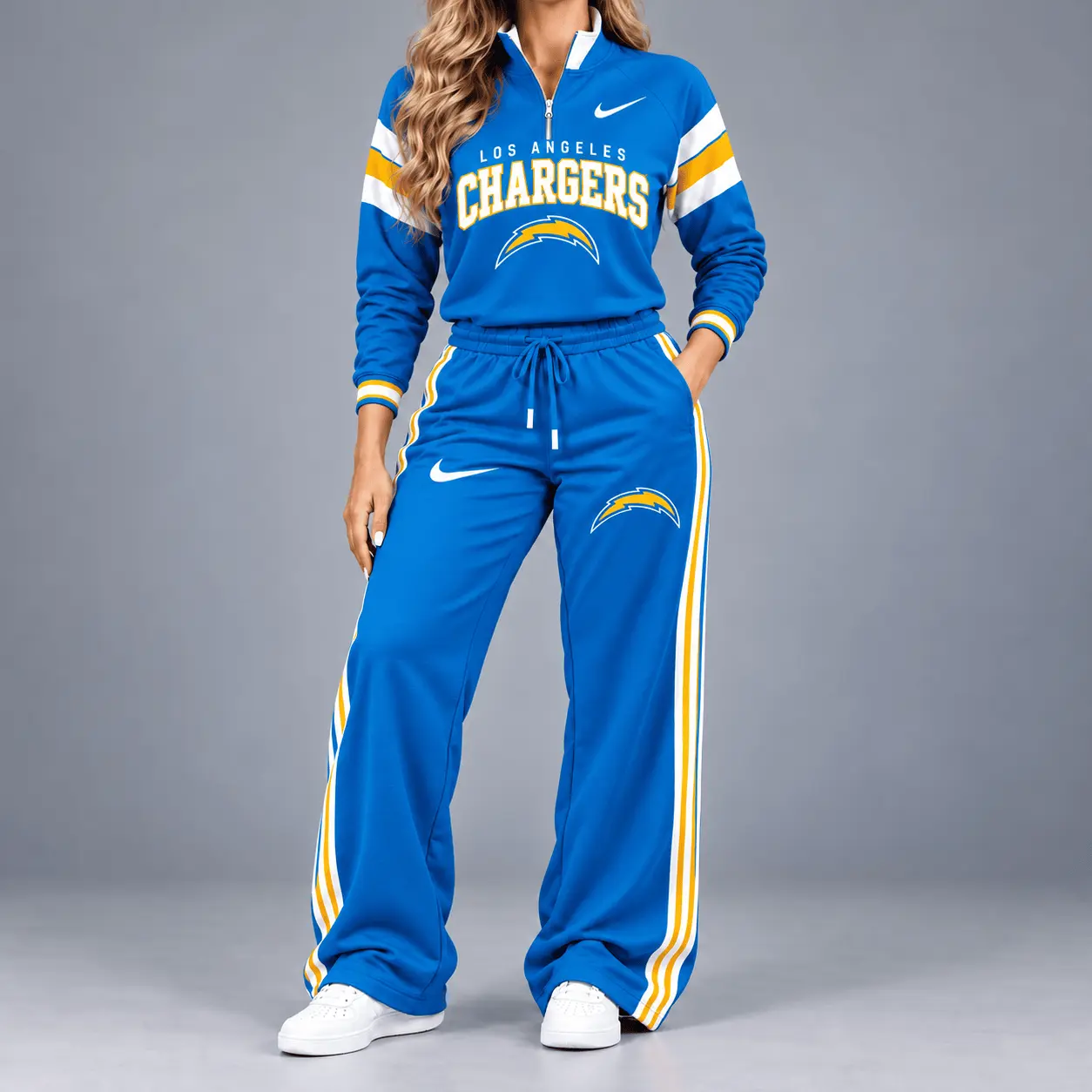 Los Angeles Chargers | Premium NFL Game Day Quarter-Zip + Pants TD