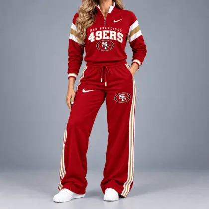 San Francisco 49ers | Premium NFL Game Day Quarter-Zip + Pants TD