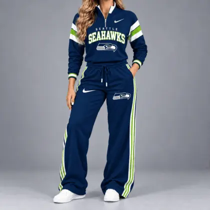 Seattle Seahawks | Premium NFL Game Day Quarter-Zip + Pants TD