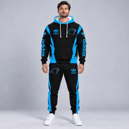 Carolina Panthers | Premium NFL Team Spirit Athletic Tracksuit Set TD