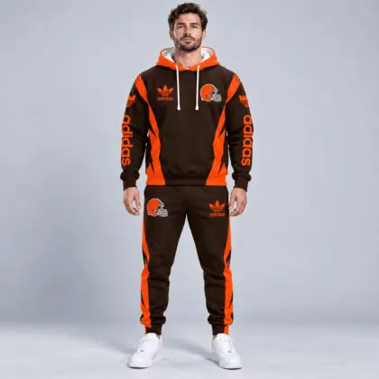 Cleveland Browns | Premium NFL Team Spirit Athletic Tracksuit Set TD