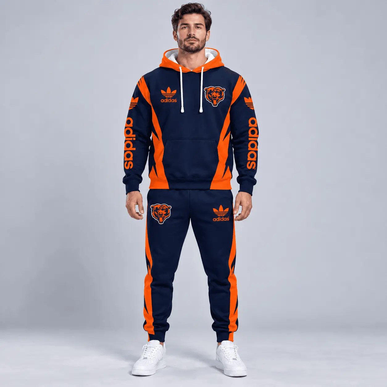 Chicago Bears | Premium NFL Team Spirit Athletic Tracksuit Set TD