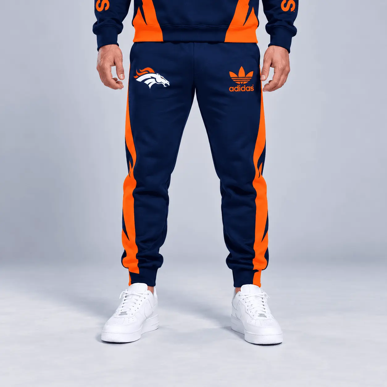 Denver Broncos | Premium NFL Team Spirit Athletic Tracksuit Set TD - Image 3