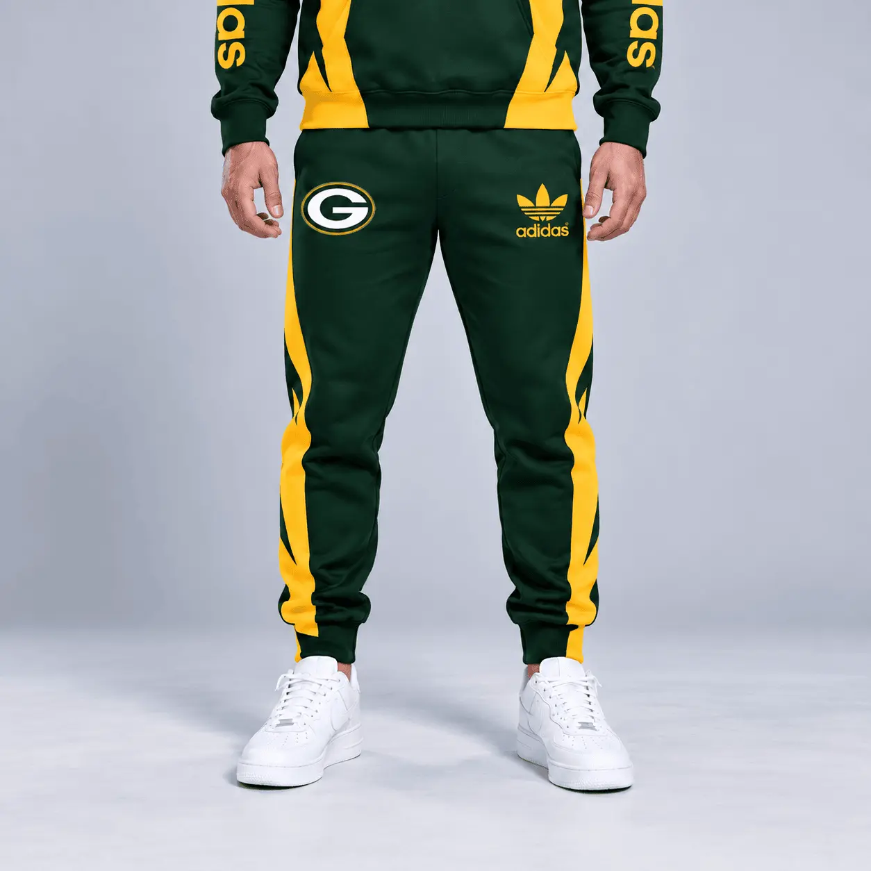 Green Bay Packers | Premium NFL Team Spirit Athletic Tracksuit Set TD - Image 3