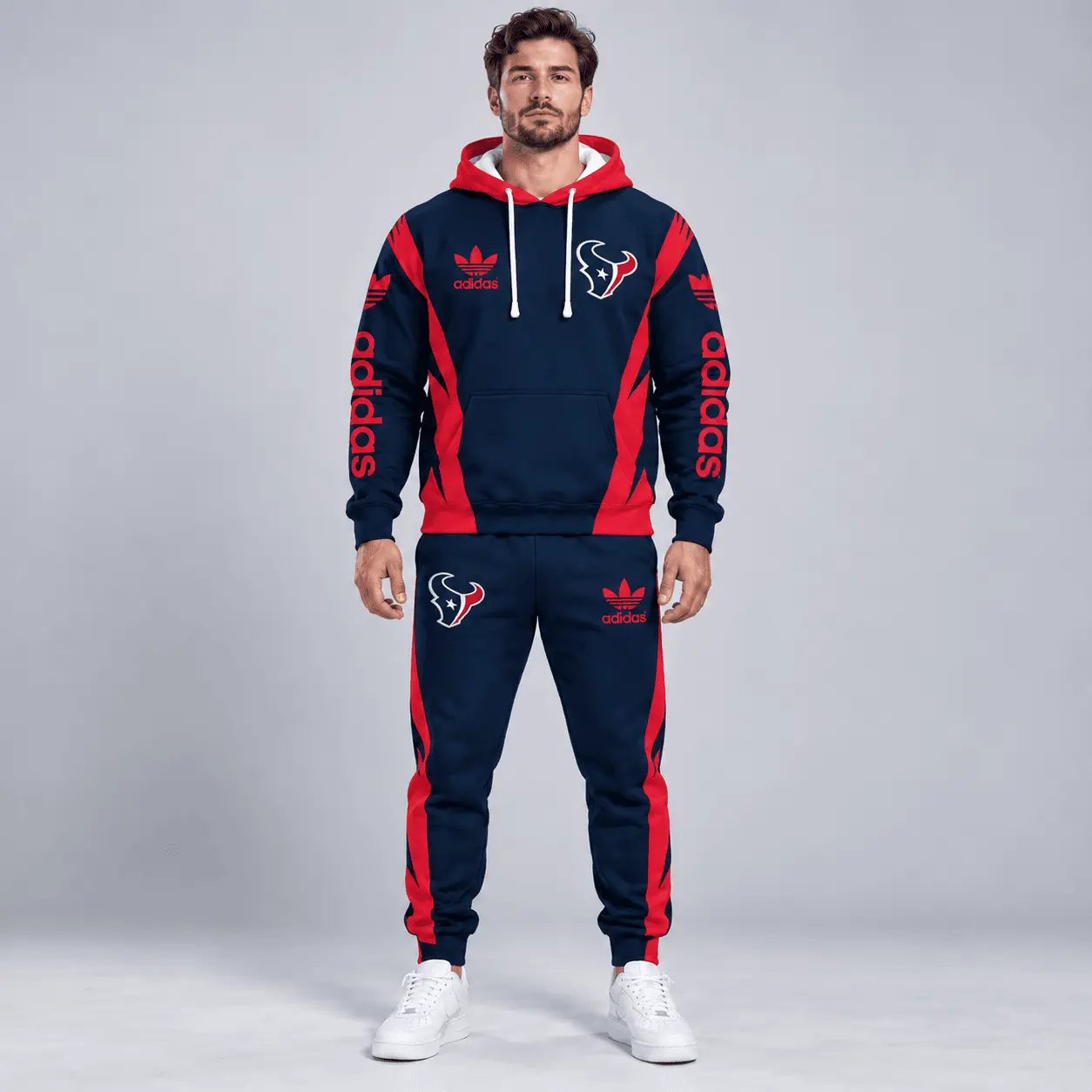 Houston Texans | Premium NFL Team Spirit Athletic Tracksuit Set TD