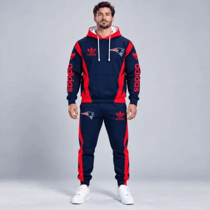 New England Patriots | Premium NFL Team Spirit Athletic Tracksuit Set TD