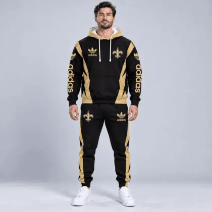 New Orleans Saints | Premium NFL Team Spirit Athletic Tracksuit Set TD