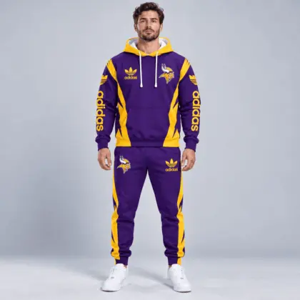 Minnesota Vikings | Premium NFL Team Spirit Athletic Tracksuit Set TD