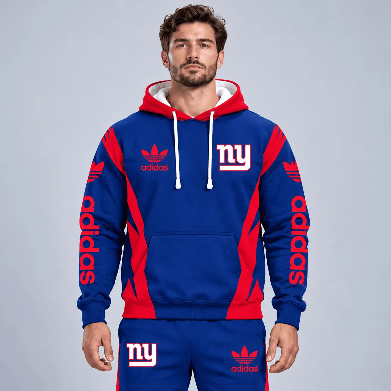 New York Giants | Premium NFL Team Spirit Athletic Tracksuit Set TD - Image 2