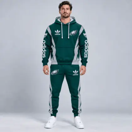 Philadelphia Eagles | Premium NFL Team Spirit Athletic Tracksuit Set TD