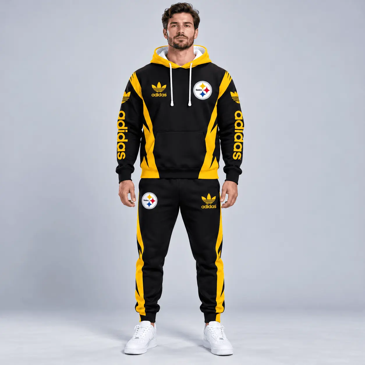 Pittsburgh Steelers | Premium NFL Team Spirit Athletic Tracksuit Set TD