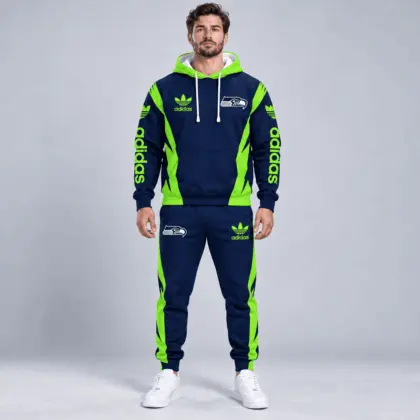 Seattle Seahawks | Premium NFL Team Spirit Athletic Tracksuit Set TD