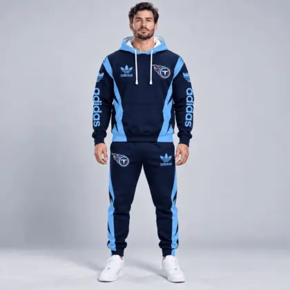 Tennessee Titans | Premium NFL Team Spirit Athletic Tracksuit Set TD