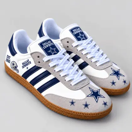 Dallas Cowboys | Premium NFL Team Spirit Heritage Samba Shoes TD