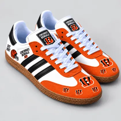 Cincinnati Bengals | Premium NFL Team Spirit Heritage Samba Shoes TD