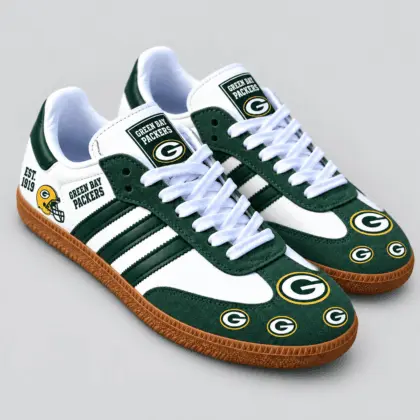 Green Bay Packers | Premium NFL Team Spirit Heritage Samba Shoes TD