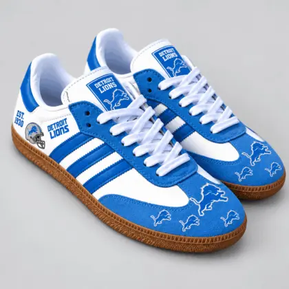Detroit Lions | Premium NFL Team Spirit Heritage Samba Shoes TD