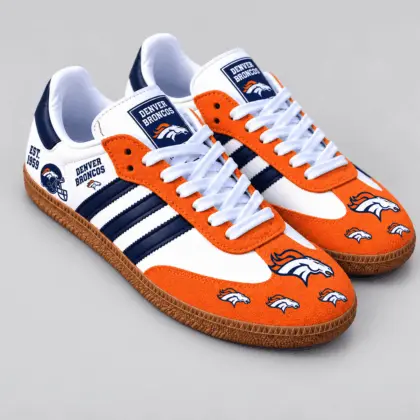 Denver Broncos | Premium NFL Team Spirit Heritage Samba Shoes TD