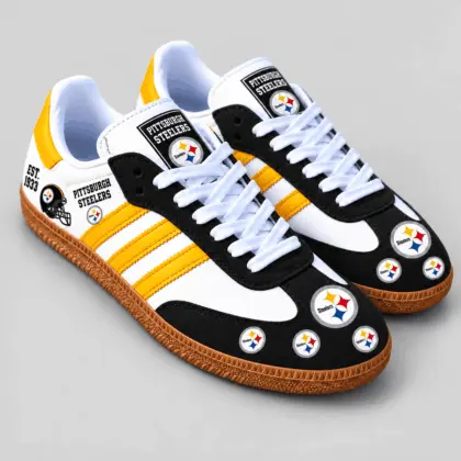 Pittsburgh Steelers | Premium NFL Team Spirit Heritage Samba Shoes TD