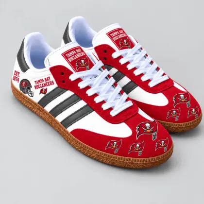 Tampa Bay Buccaneers | Premium NFL Team Spirit Heritage Samba Shoes TD