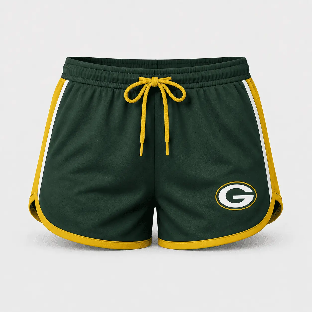Green Bay Packers | Premium NFL Women's Gridiron Comfort V-neck & Short Set NTD - Image 4