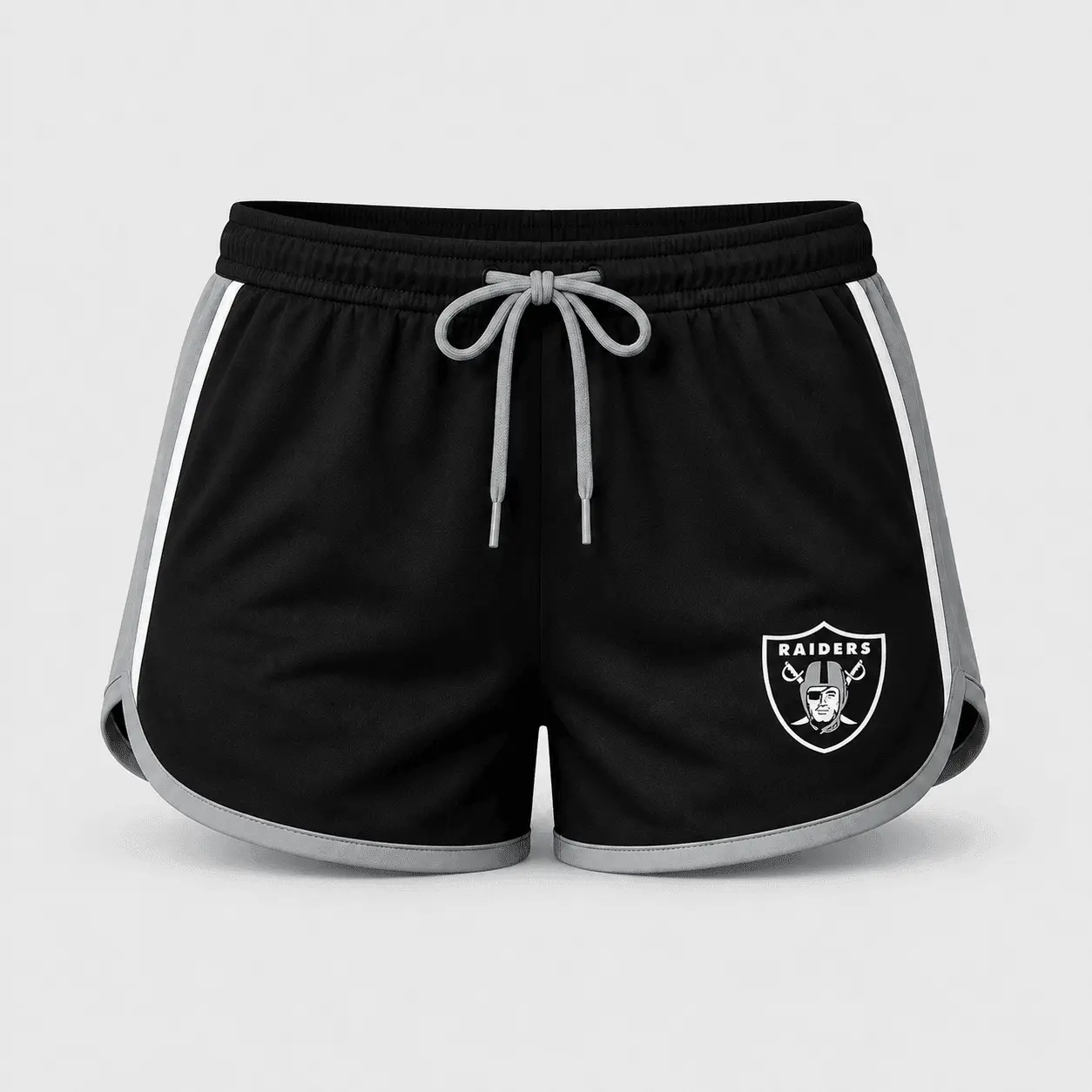 Las Vegas Raiders | Premium NFL Women's Gridiron Comfort V-neck & Short Set NTD - Image 4
