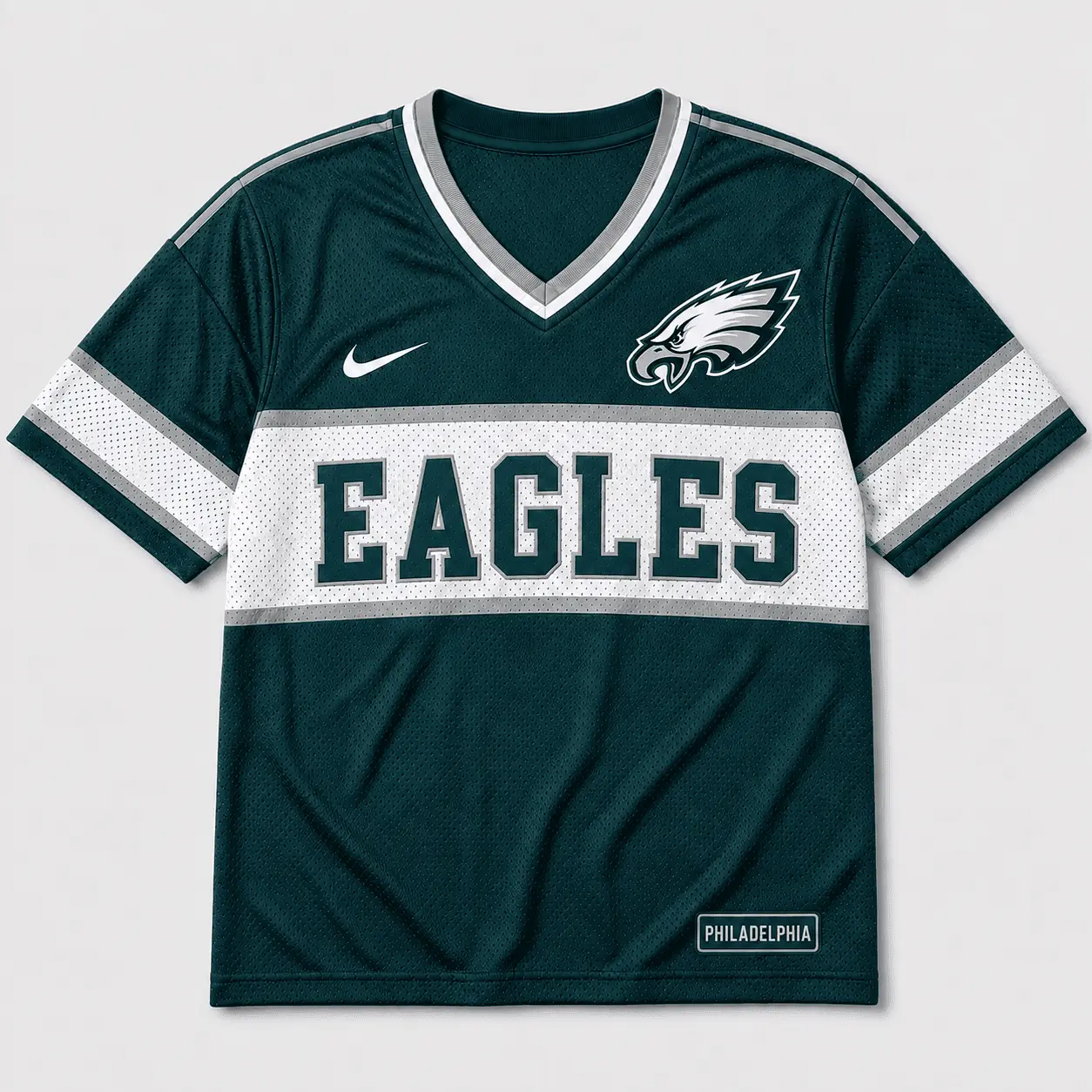 Philadelphia Eagles | Premium NFL Varsity Game Day V-Neck Jersey NTD - Image 2