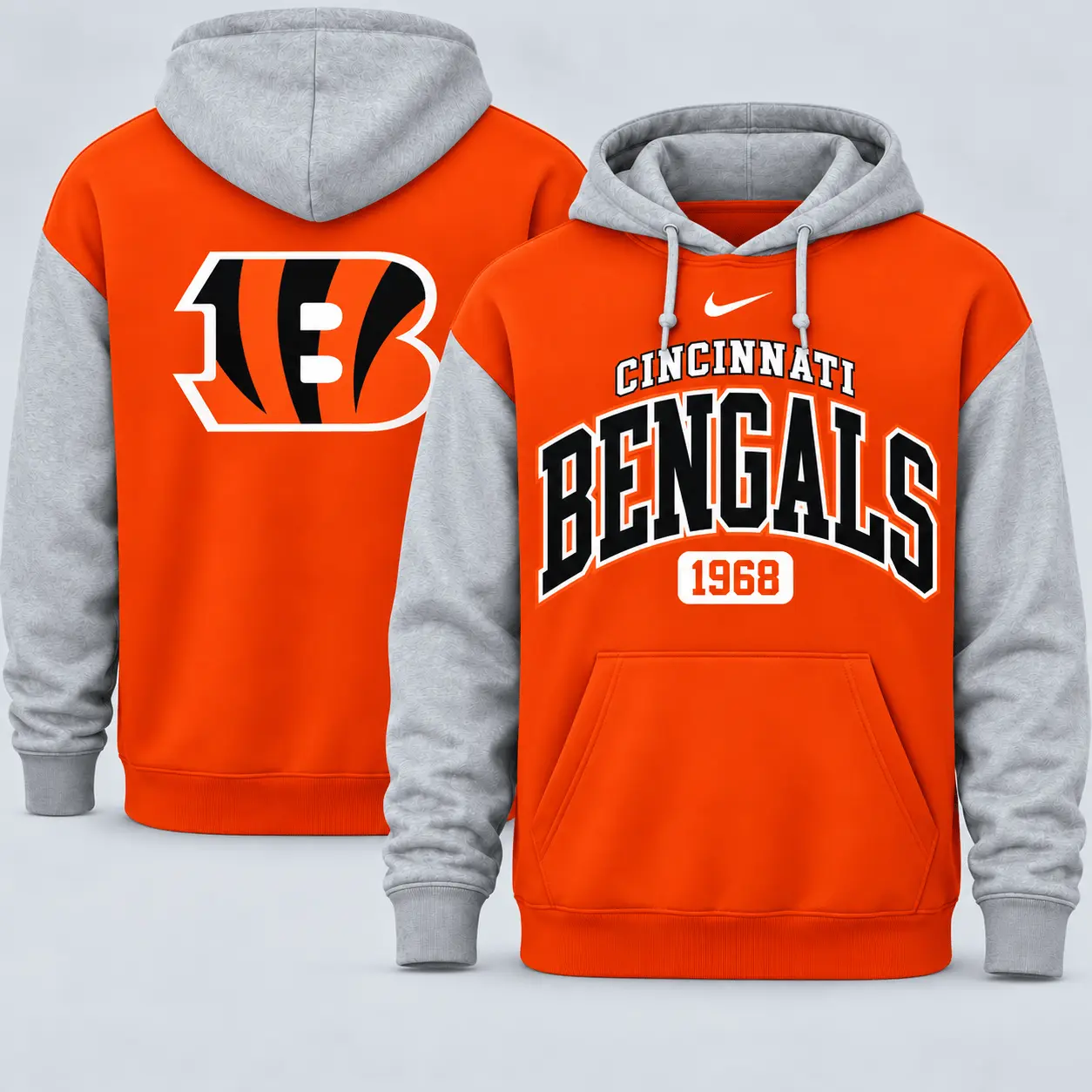 Cincinnati Bengals | Premium NFL Team Spirit Established Year Hoodie TD
