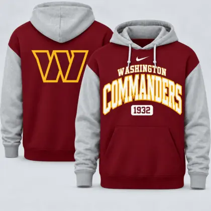 Washington Commanders | Premium NFL Team Spirit Established Year Hoodie TD