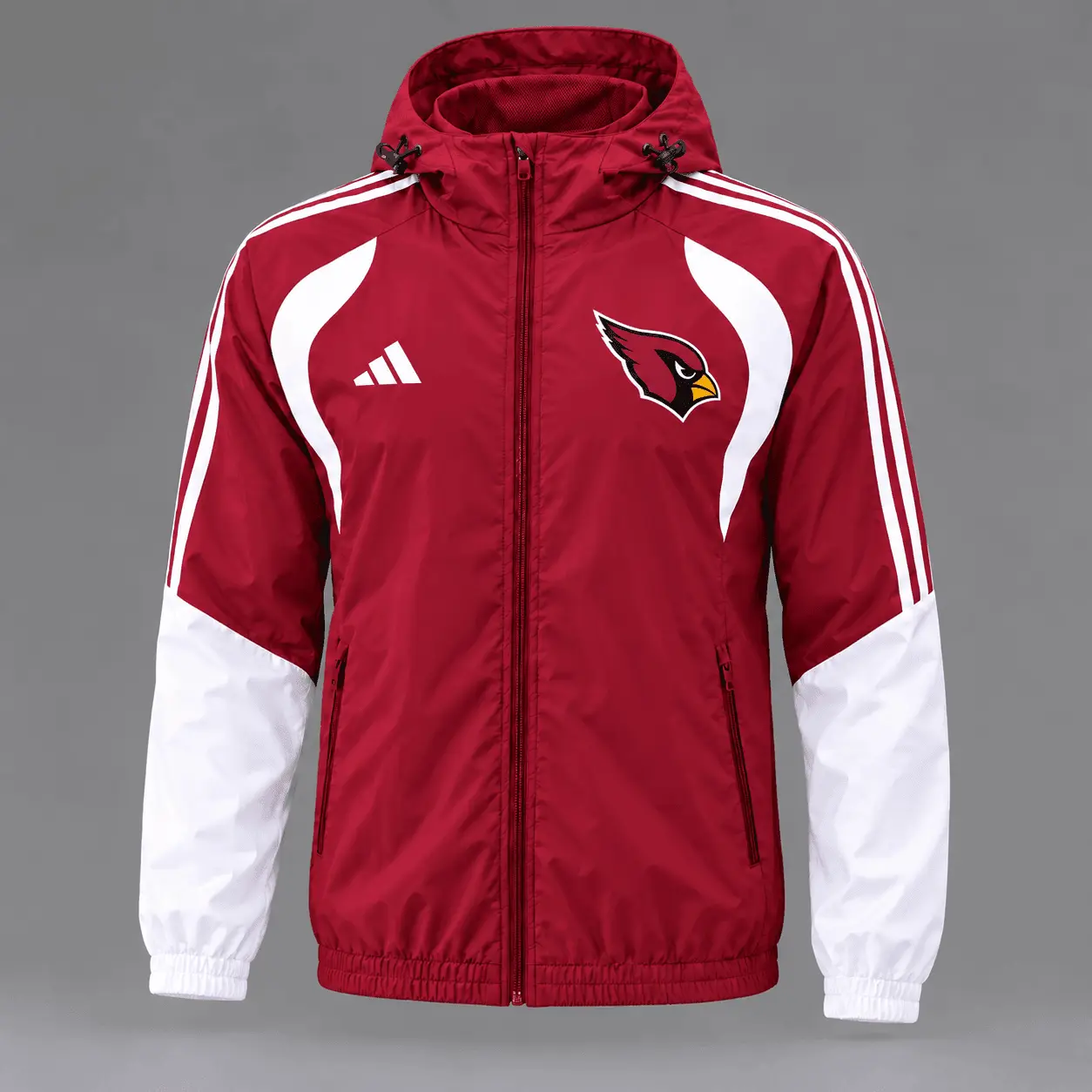 Arizona Cardinals | Premium NFL Game Day Varsity Stripe Tracksuit Set TD - Image 2