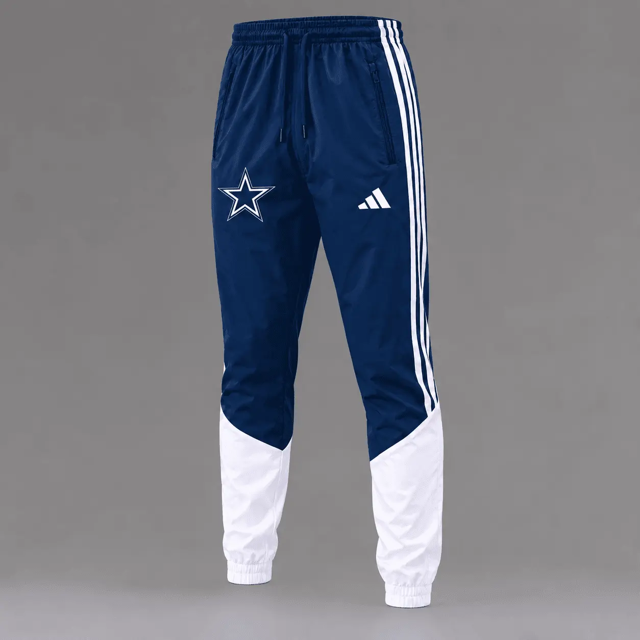 Dallas Cowboys | Premium NFL Game Day Varsity Stripe Tracksuit Set TD - Image 3