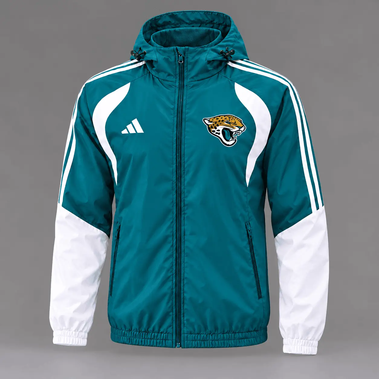 Jacksonville Jaguars | Premium NFL Game Day Varsity Stripe Tracksuit Set TD - Image 2