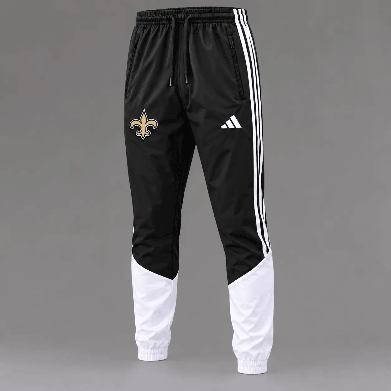 New Orleans Saints | Premium NFL Game Day Varsity Stripe Tracksuit Set TD - Image 3