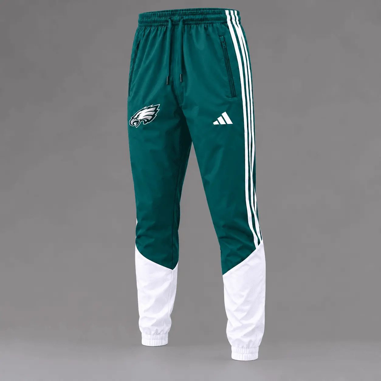 Philadelphia Eagles | Premium NFL Game Day Varsity Stripe Tracksuit Set TD - Image 3