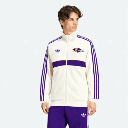 Baltimore Ravens | Premium NFL Classic Team Spirit Stand Collar Jacket TD
