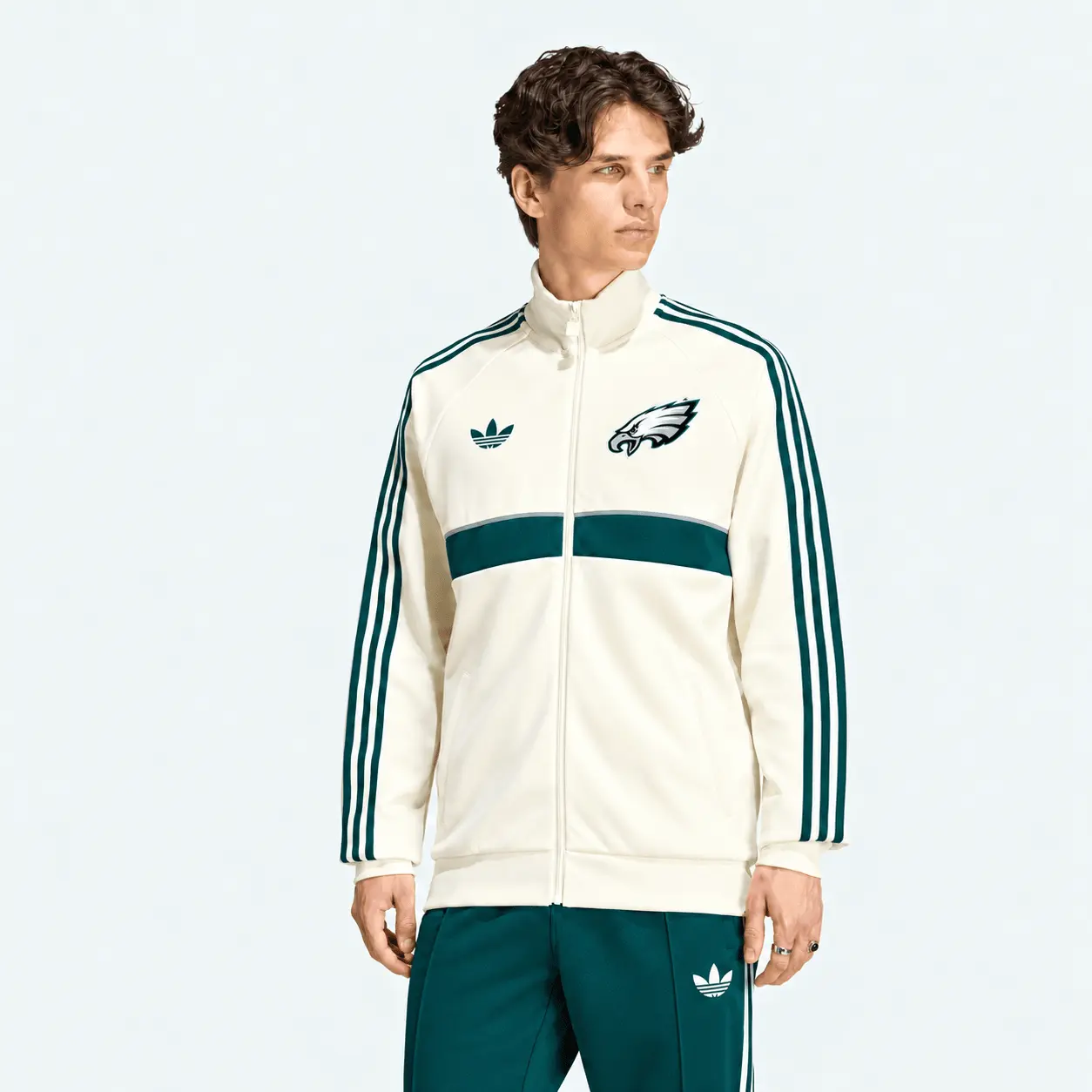 Philadelphia Eagles | Premium NFL Classic Team Spirit Stand Collar Jacket TD
