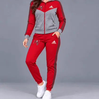 Tampa Bay Buccaneers | Premium NFL Classic Heritage Zip Hoodie And Jogger Set TD