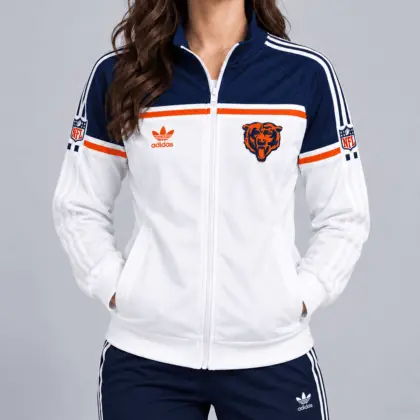 Chicago Bears | Premium NFL Retro Heritage Full-Zip Casual Jacket TD