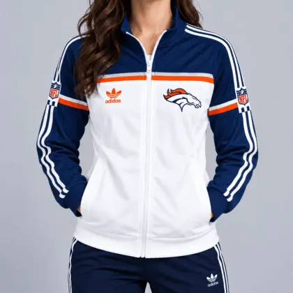 Denver Broncos | Premium NFL Retro Heritage Full-Zip Casual Jacket TD