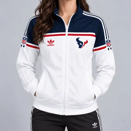 Houston Texans | Premium NFL Retro Heritage Full-Zip Casual Jacket TD