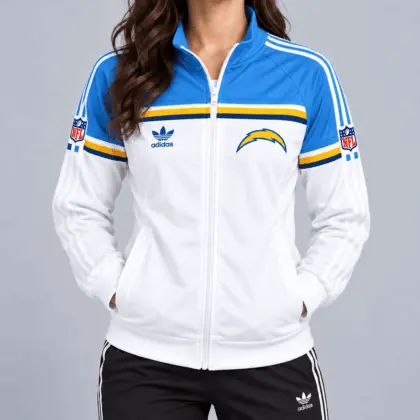 Los Angeles Chargers | Premium NFL Retro Heritage Full-Zip Casual Jacket TD